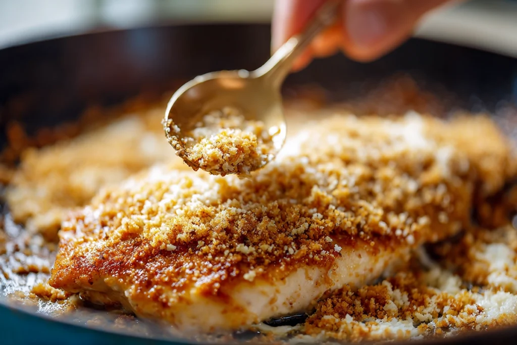Longhorn Steakhouse Parmesan Chicken: A Copycat Recipe Worth Making at Home 9 Longhorn Steakhouse Parmesan Chicken Crust Assembly