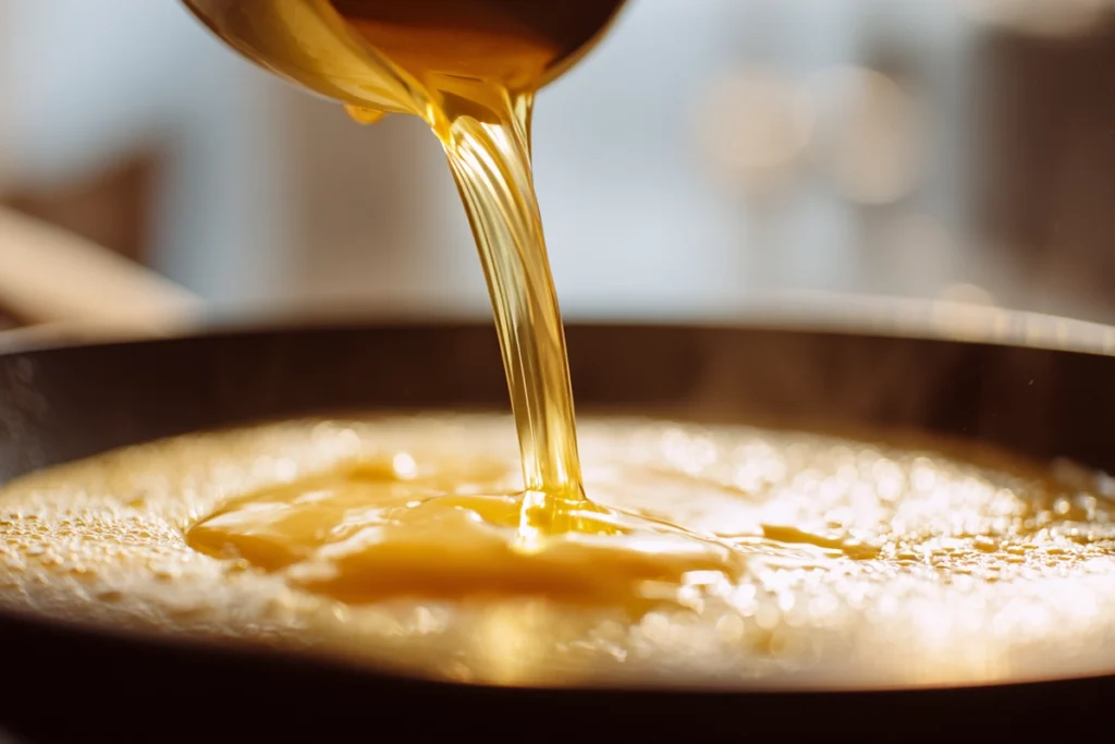 Oyakodon Egg-Pouring Image – The Signature Step