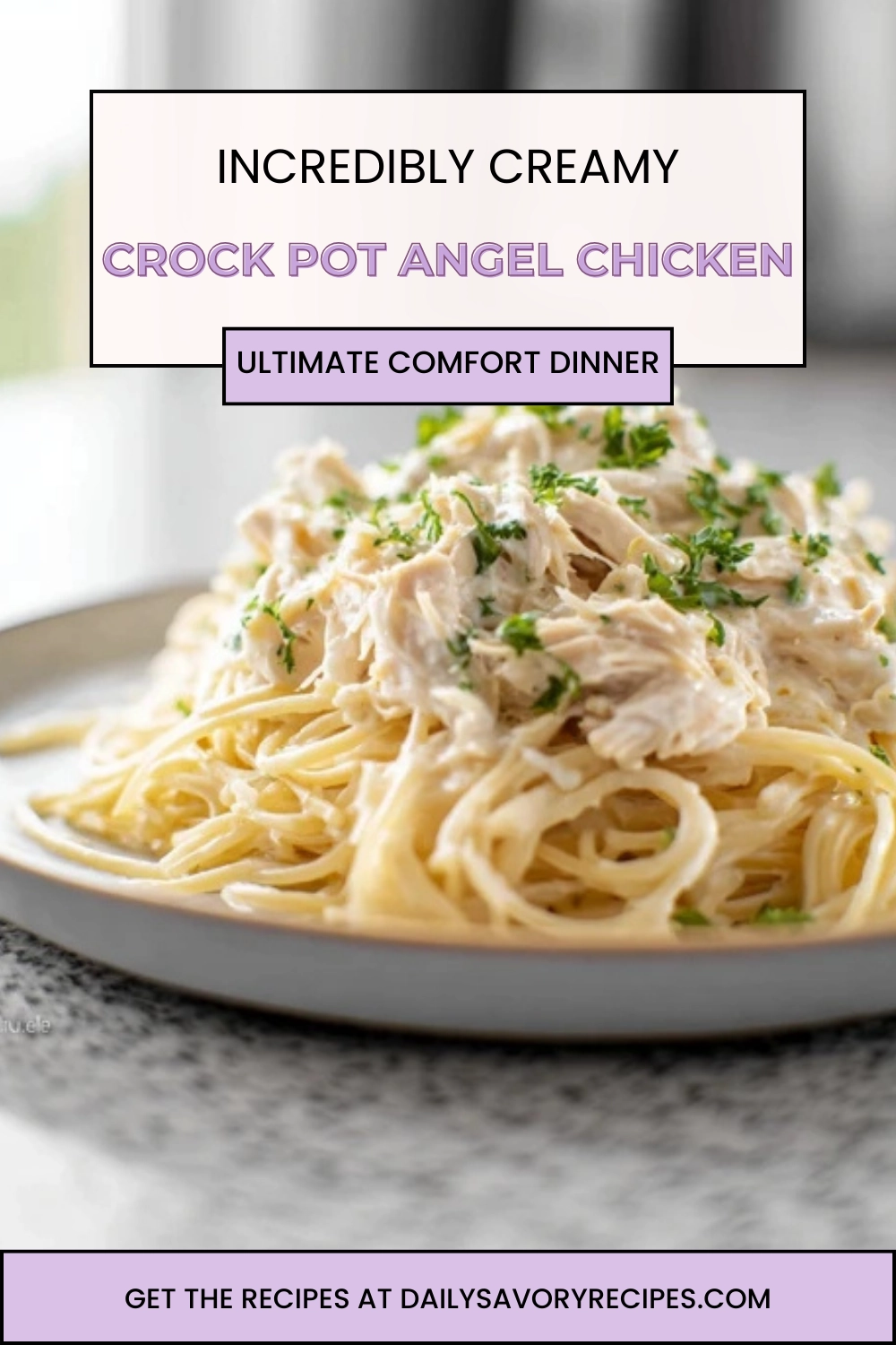 Crock Pot Angel Chicken That Delivers Comfort Without the Hassle 30 graphic featuring Crock Pot Angel Chicken recipe