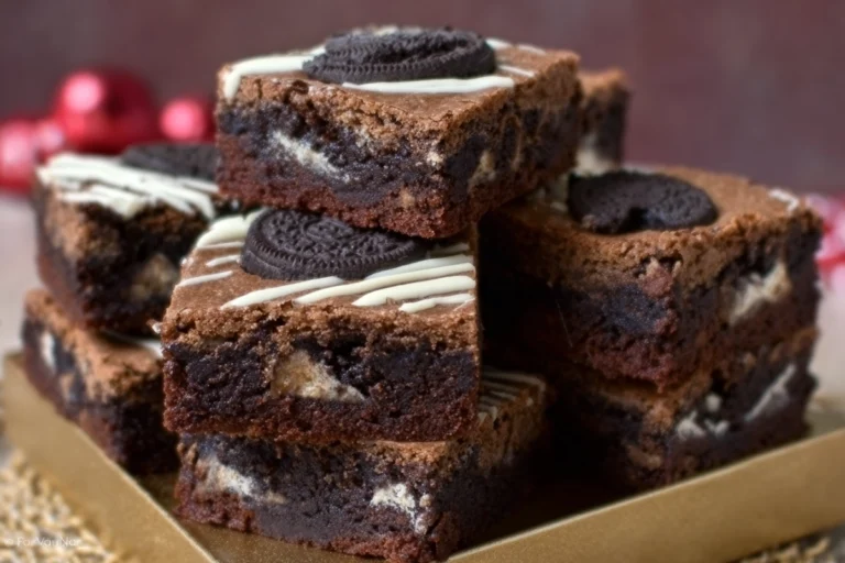 slutty brownies cookie dough hero shot