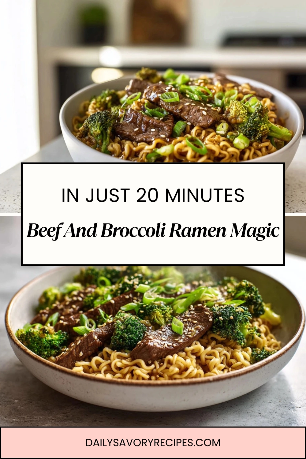 Beef and Broccoli Ramen Stir Fry (Fast Weeknight Favorite) 36 Easy Beef and Broccoli Ramen Stir Fry recipe with tender beef and noodles