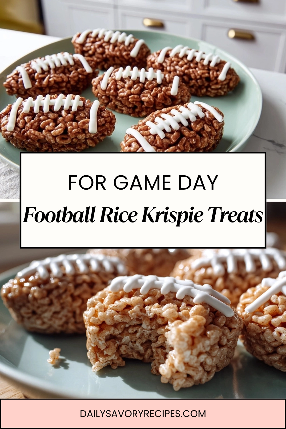 Football Rice Krispie Treats That Actually Work 22 Football Rice Krispie Treats perfect for game day parties