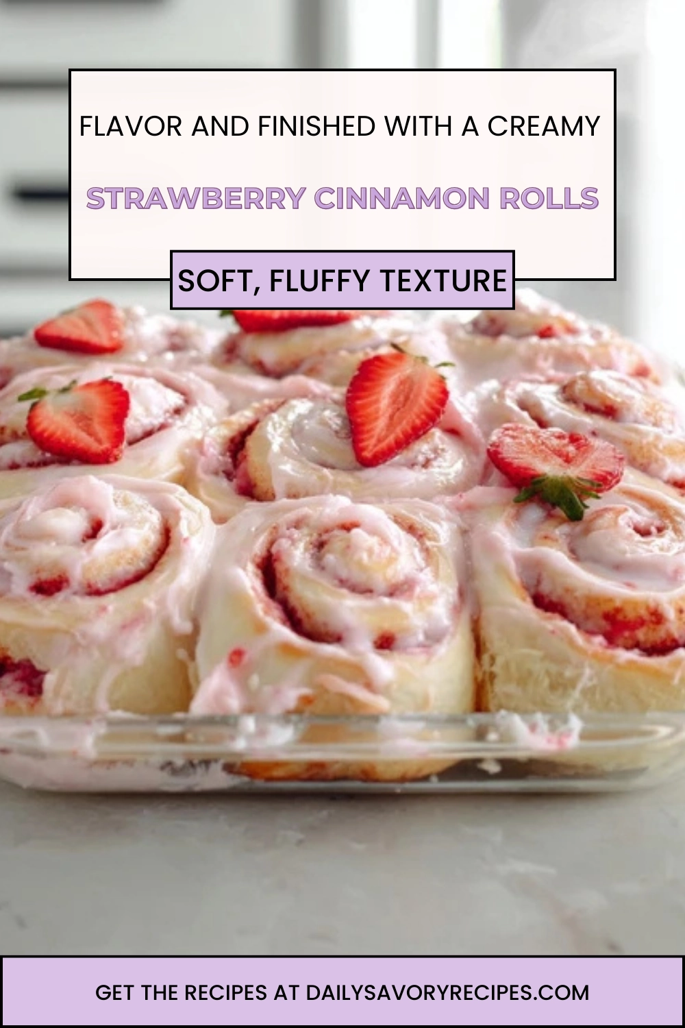 Strawberry Cinnamon Rolls That Actually Deliver 46 Strawberry Cinnamon Rolls with strawberry icing
