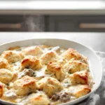 Biscuits and Gravy Casserole
