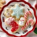 Chef Taha Ayad's Recipe Sugar Cookie Icing on decorated holiday sugar cookies