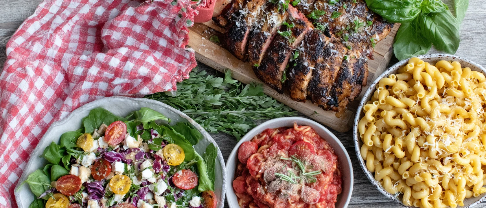 Beautiful dinner table with multiple dishes - Daily Savory Recipes