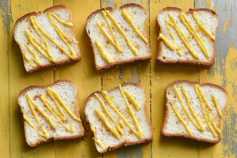 Chef Taha Ayad's Recipe Mustard Recipe with Homemade Yellow Mustard on Toast