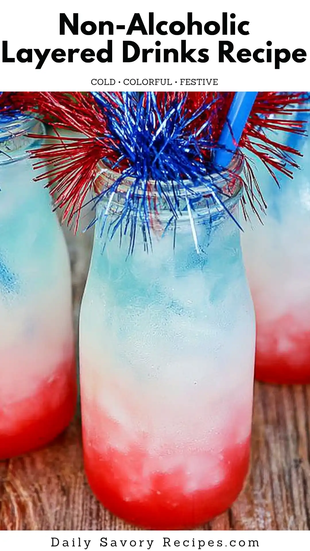 Non Alcoholic Layered Drinks Image Tasty