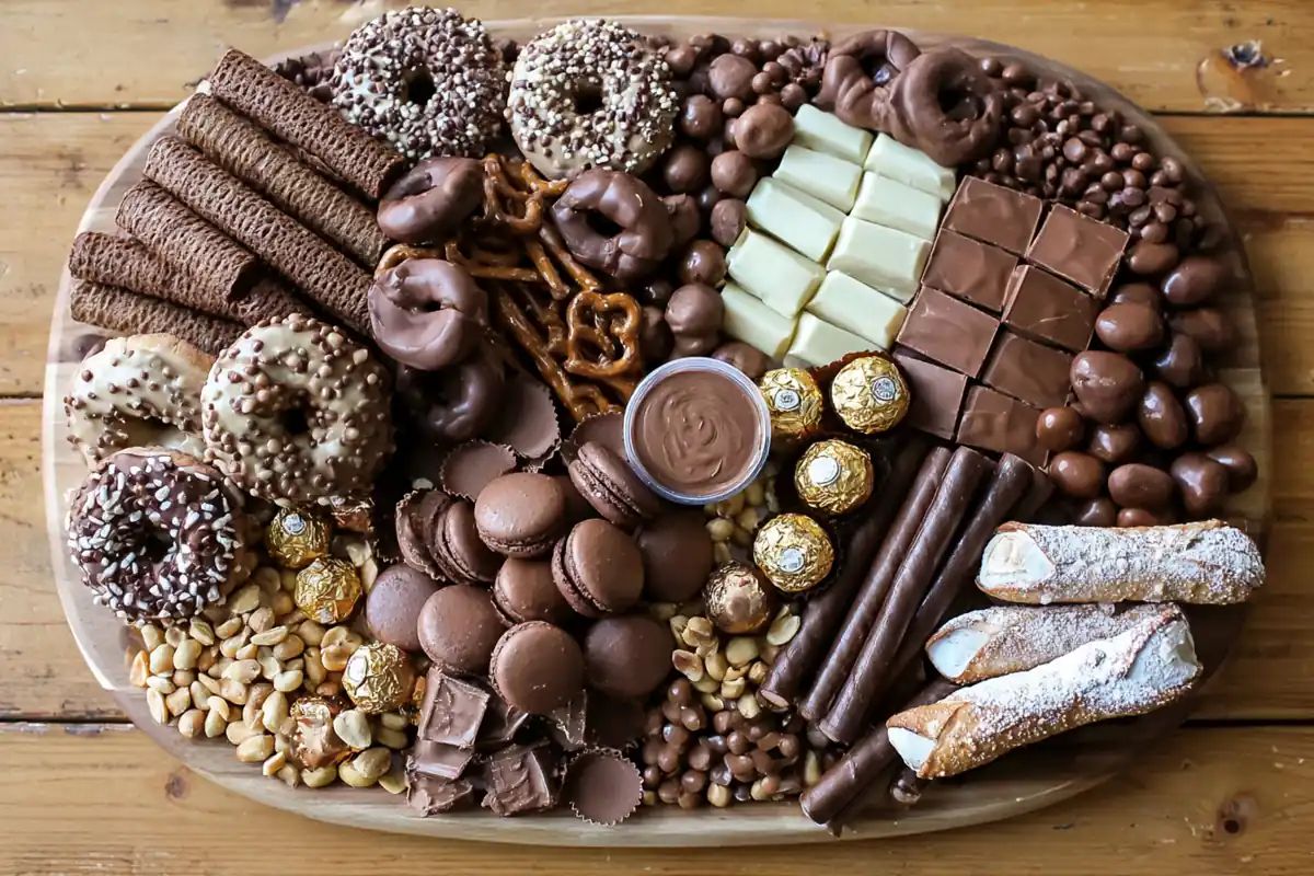 Chef Taha Ayad's Recipe Chocolate Charcuterie Board