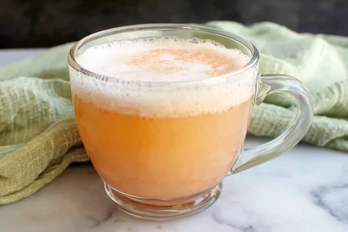 Chef Taha Ayad's Recipe Grandma's Peach Punch