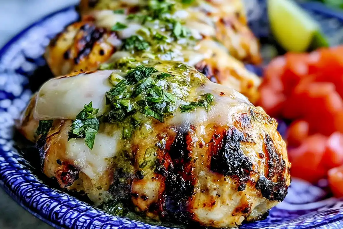 Chef Taha Ayad's Recipe Salsa Verde Pepper Jack Chicken