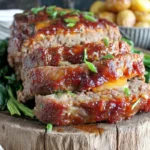 Chef Taha Ayad's Recipe Tamarillo Meatloaf with Gouda Cheese and Salami Layers