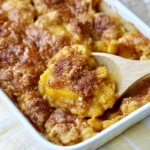 Chef Taha Ayad's Recipe Peach Dump Cake