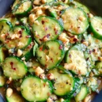 Spicy Peanut Cucumber Salad with Crunchy Peanuts and Fresh Herbs 9 Chef Taha Ayad's Recipe Spicy Peanut Cucumber Salad