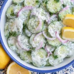 Chef Taha Ayad's Recipe Tzatziki Cucumber Salad with Fresh Herbs and Greek Yogurt