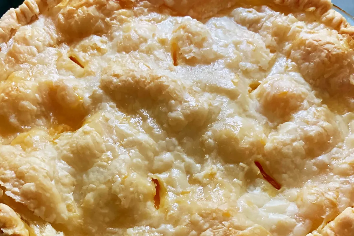 Wicked Peach Cobbler with a Flaky Double Crust 4 Wicked Peach Cobbler with a Flaky Double Crust