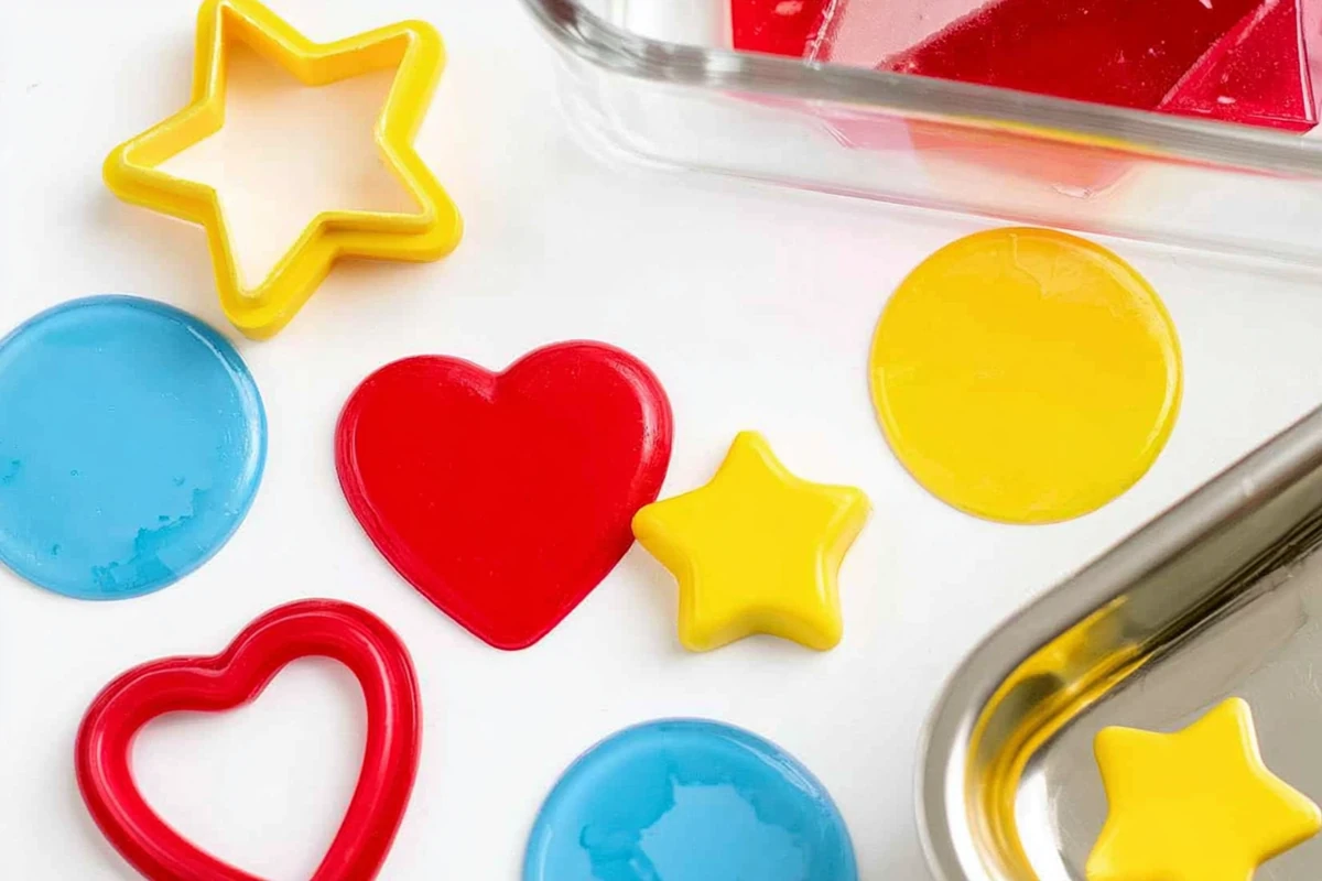 Jello Jigglers: A Firm, Colorful Finger Snack for Parties 1 Chef Taha Ayad's Recipe Jello Jigglers