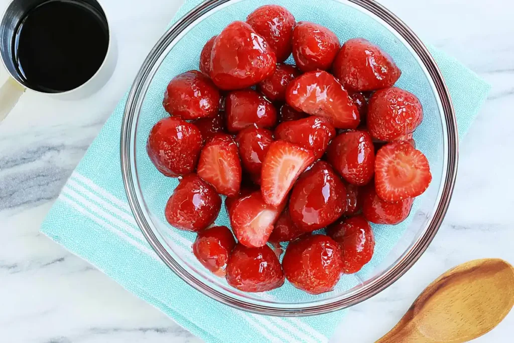 Strawberry Fruit Roll-Ups with Just 3 Simple Ingredients 4 Strawberries, honey, and lemon juice for three-ingredient Strawberry Fruit Roll-Ups